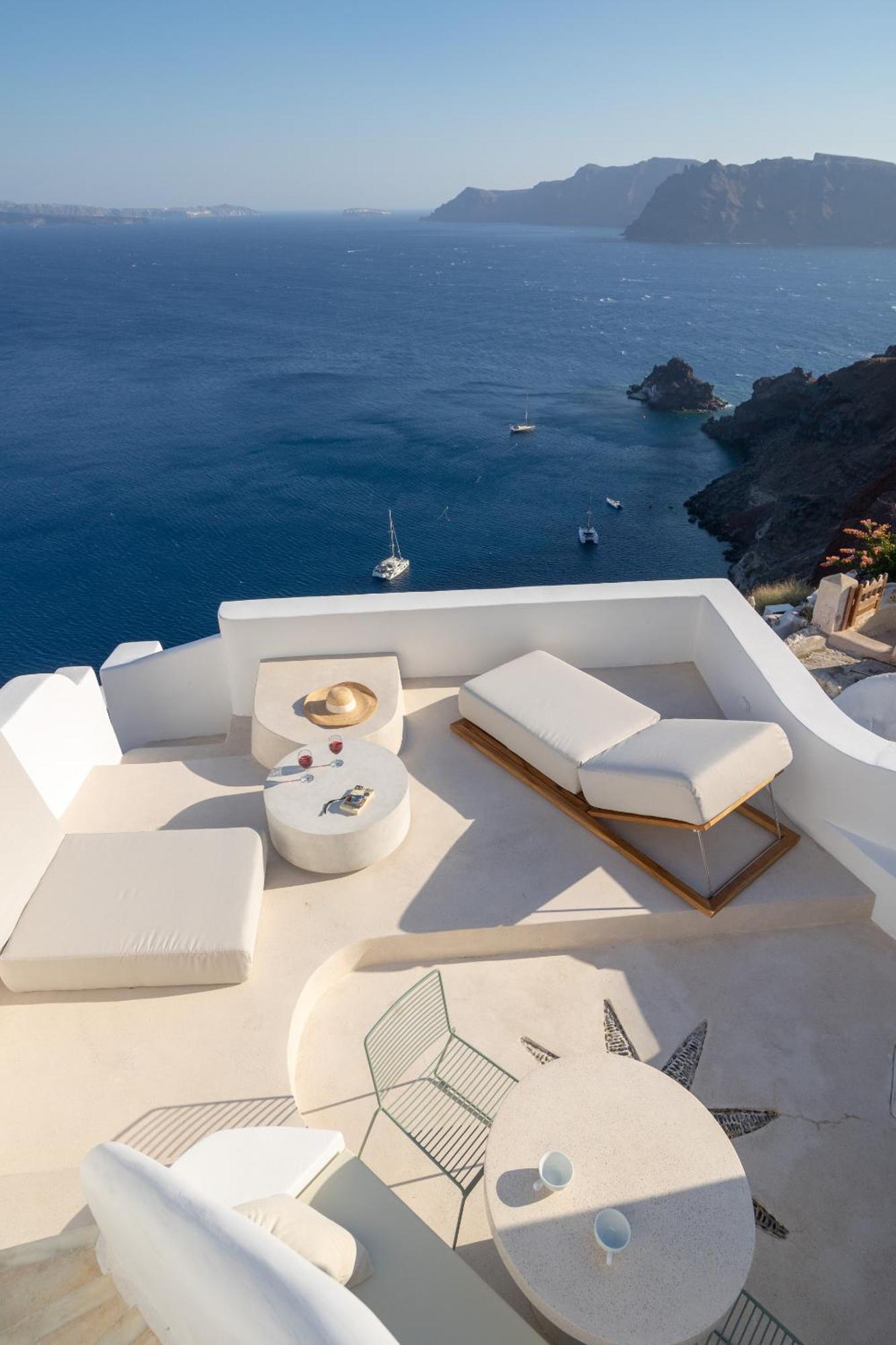 Kyrkos Residency By Sv Villa Oía Rum bild