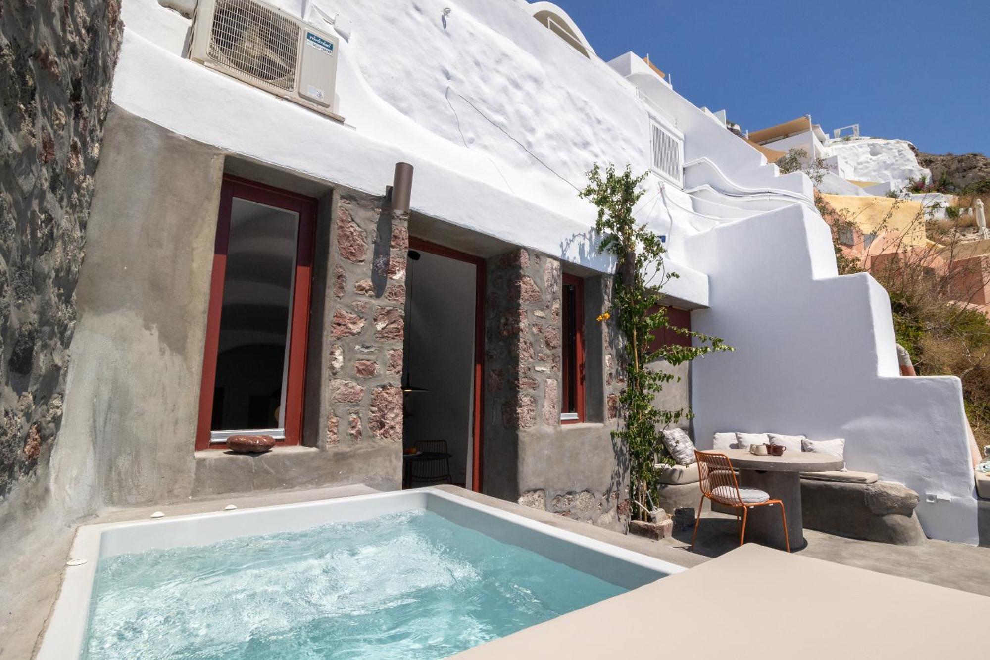 Kyrkos Residency By Sv Villa Oía Rum bild